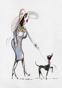 Madam Goes For A Walk von Terence Donnelly