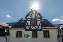 Oberwesel - Haus mit Sonnenstern by Stefan Spangenberg
