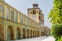 Golestan Palast in Teheran, im Iran, Fassade