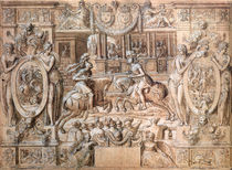 Tournament on the Occasion of the Marriage of Catherine de Medici  by Antoine Caron