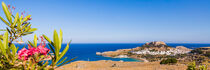 Lindos auf der Insel Rhodos in Griechenland  by dieterich-fotografie