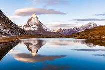 Matterhorn im Wallis in der Schweiz by dieterich-fotografie