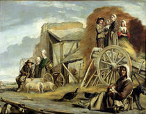 The Haycart by Louis Le Nain