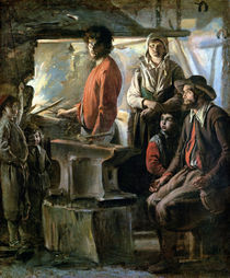 The Forge by Louis Le Nain