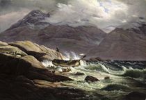 Shipwreck on the Norwegian Coast by Johan Christian Dahl