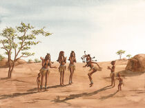 Himba Tanz von Anne Voges
