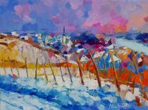 Wintertag in den Weinbergen von Miriam Montenegro