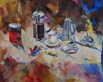 Coffee time by Miriam Montenegro