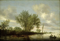 River Landscape von Salomon van Ruysdael