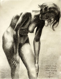 Model Study, after Laure Albin Guillot - 25-08-22 by Corne Akkers