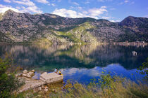 Bergspiegelung Montenegro von Patrick Lohmüller