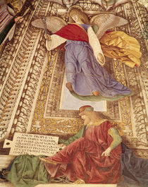 Amos and the Angel holding the pincers of the Passion von Melozzo da Forli