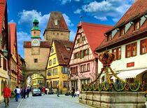Rothenburg o.d.T., Markustor by wolfpeter