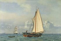 The Sea by Christoffer-Wilhelm Eckersberg