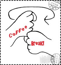 ASL Coffee Break by eloiseart