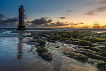 Morgendämmerung am New Brighton Lighthouse by Moritz Wicklein