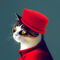 Louie-cat-with-a-red-hat-1