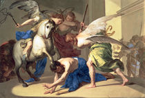 The Expulsion of Heliodorus from the Temple von Bernardo Cavallino