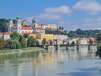 Passau, Dreiflüssestadt am Donauradweg