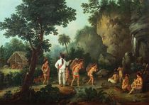 The Slave Hunter  by Jean Baptiste Debret