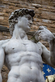 David Statue in Florence Italy by Kostas Papaioannou