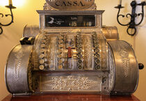 Old cash register by Kostas Papaioannou