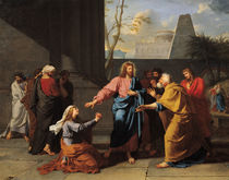 Christ and the Canaanite Woman von Jean-Germain Drouais