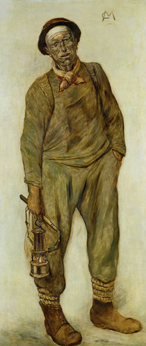 A Miner  von Constantin Emile Meunier