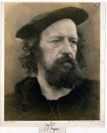 Portrait of Alfred by Julia Margaret Cameron