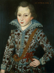 Portrait of a Young Boy von the Elder Robert Peake