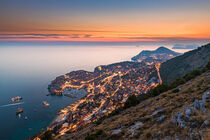 Abendstimmung über Dubrovnik by Moritz Wicklein