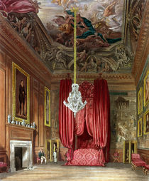 Queen Mary's State Bed Chamber by William Henry Pyne