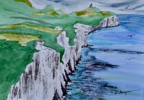 Seven Sisters White Cliffs  von Warren Thompson