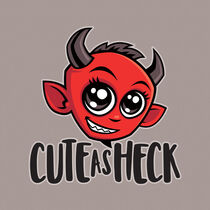 Cute as Heck Devil by John Schwegel