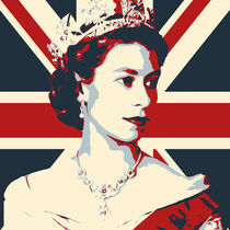 Queen Elizabeth II von Kosta Morr