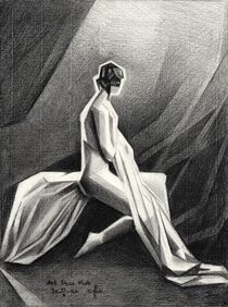 Art Deco Nude – 02-10-22 von Corne Akkers
