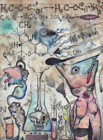 Chemische Freude = chemische Keule von Friedrich W. Stumpfi