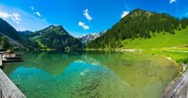 Panoramic view of lake Vilsalpsee von raphotography88