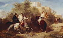 Arab Horsemen  von Eugene Fromentin