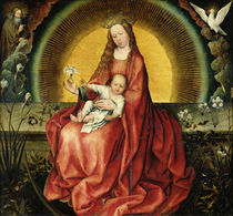 The Virgin and Child  by Master of Flemalle