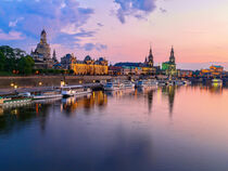 Sonnenuntergang Dresden von ullrichg