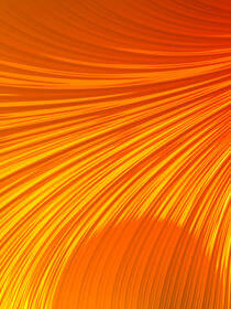 Abstract Fractal Orange Lines by ravadineum