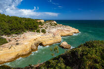 Küstenlandschaft an der Algarve by Dirk Rüter