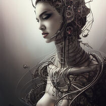 Cyborg Girl by Michael Mayr