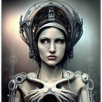 Cyborg Girl by Michael Mayr