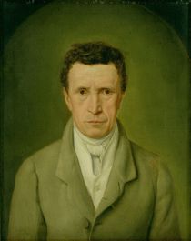 Portrait of Johann Friedrich Nikolaus Oldach  by Julius Oldach