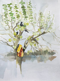 Vögel im Baum von Sonja Jannichsen