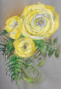 Gelbe Rosen von Sonja Jannichsen