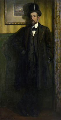 Portrait of Lucien Simon  by Charles Cottet