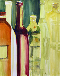 Flaschen Stillleben by Sonja Jannichsen
